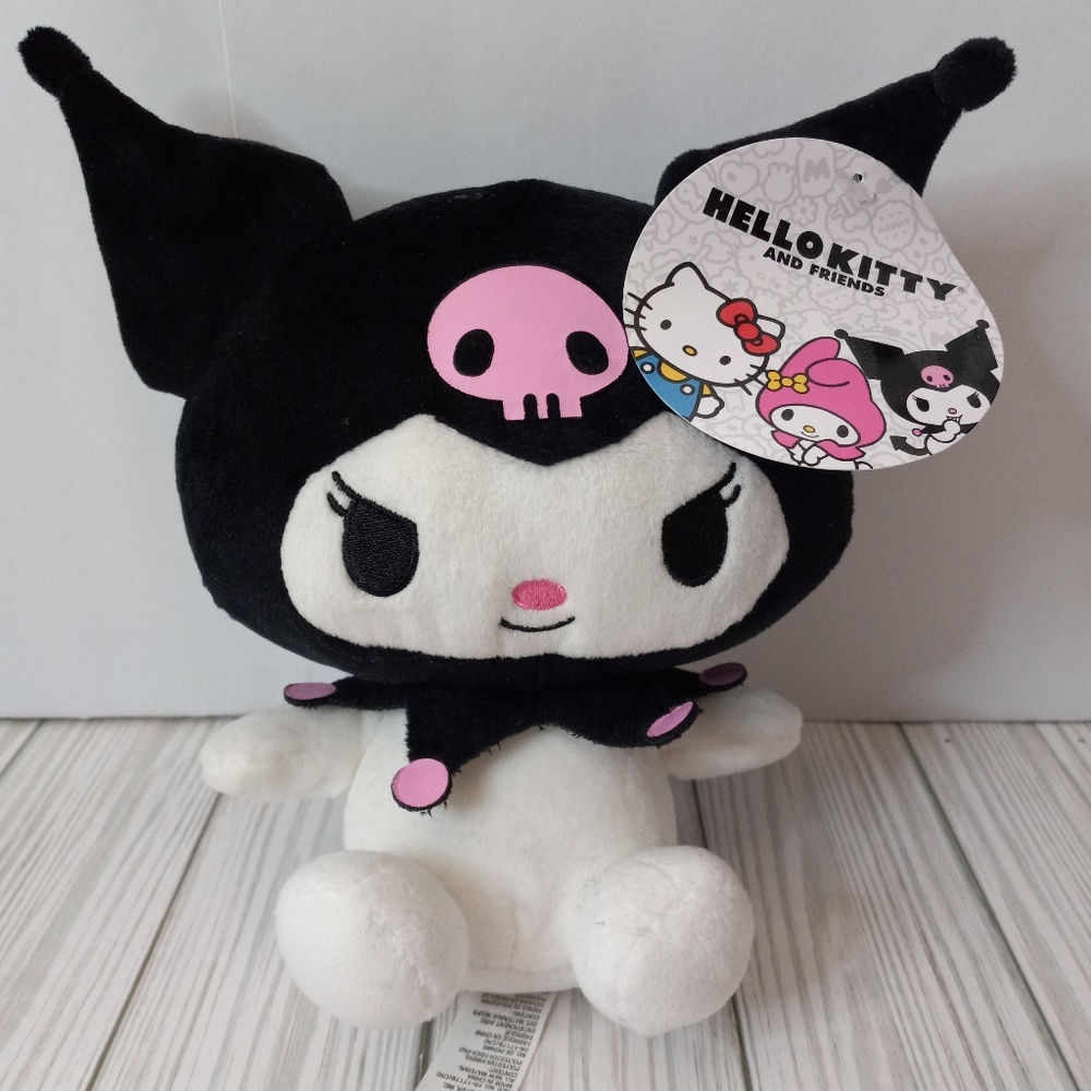 Sanrio Kuromi Plush Doll Stuffed Animal Hello Kitty & Friends
